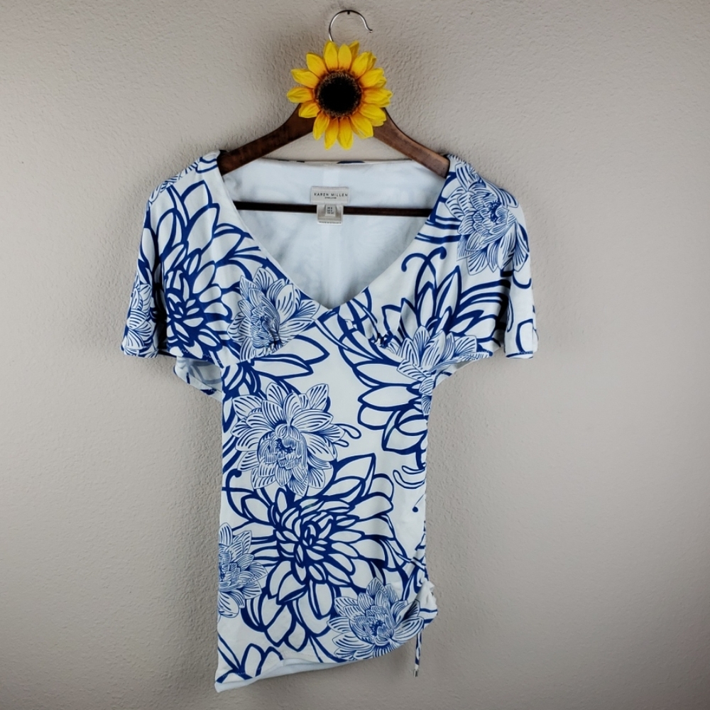Karen millen blouse size 2